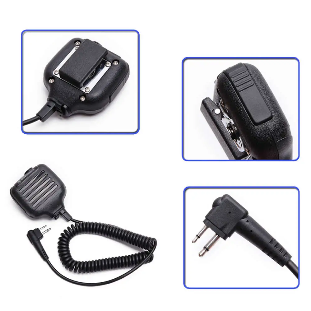 

KMC-17 2pins M plug microphone speaker hand free for motorola gp88s ep450 cp040 gp3188 hytera tc700 tc620 etc walkie talkie