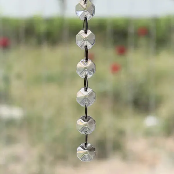 Прозрачные 14 мм 100 шт хрустальные бусины акриловые Восьмиугольные Бусины 2