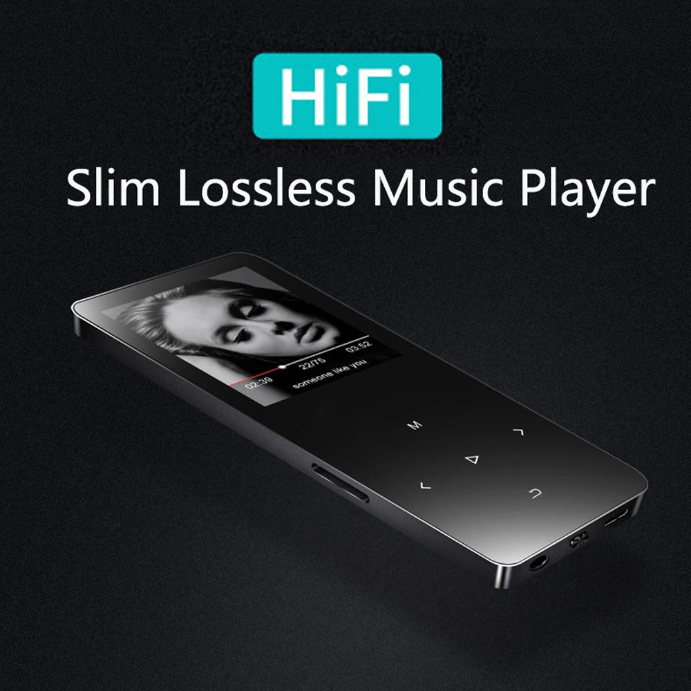 Многоязычный сенсорный ключ с Bluetooth HIFI MP3 плеер Небьющийся устойчивый к царапинам