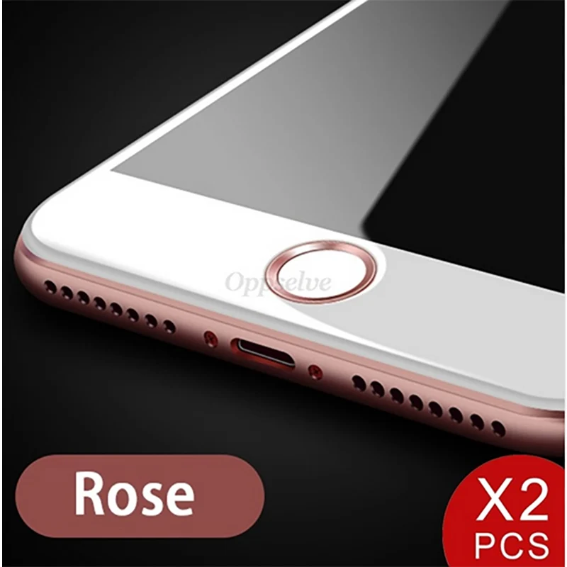 1 2 шт., для iPhone 8, алюминиевая, сенсорная, ID, домашняя кнопка, наклейка для iPhone 6, 6 S, 7, 8 Plus, SE, iPad, отпечаток пальца, сенсорный ключ, защитная наклейка s - Цвет: 1