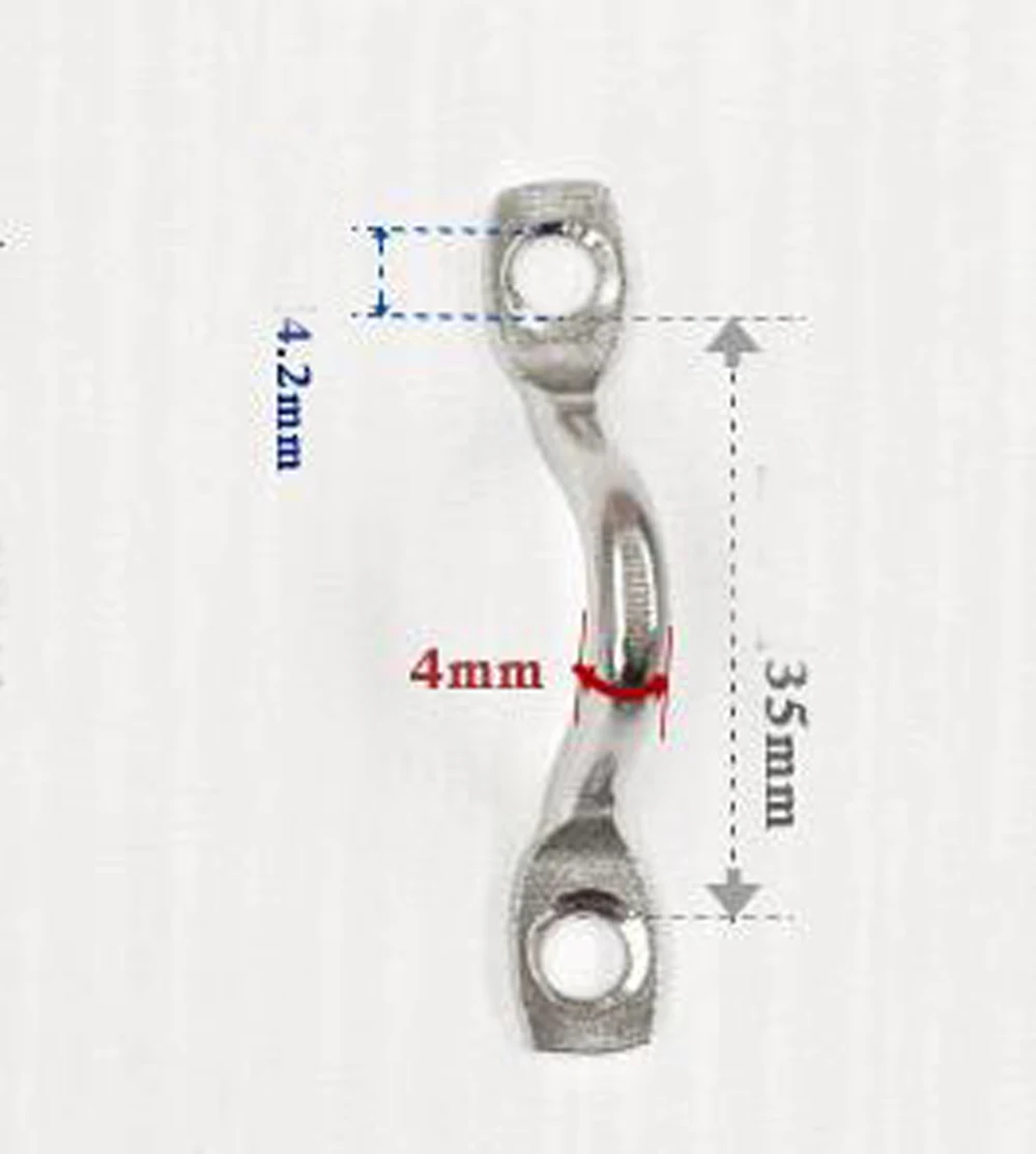 Серфинг 10 нержавеющая сталь банджи палубные петли галстук вниз Pad глаза 20