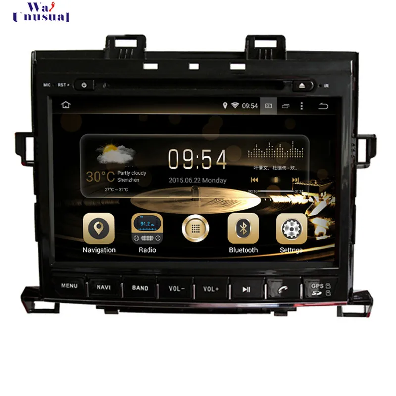 

WANUSUAL 9" Octa Core Android 6.0 Car Radio Player GPS for Toyota Alphard 2007 2008 2009 2010 2011 2012 2013 2014 2015 2016 2017
