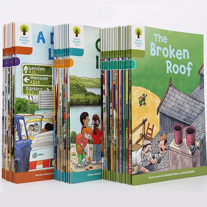 1 セット 40 本 7 9 レベルオックスフォード リーディング ツリー読むフォニックス英語ストーリー絵本のための教育玩具子供キッズギフト 22 Off