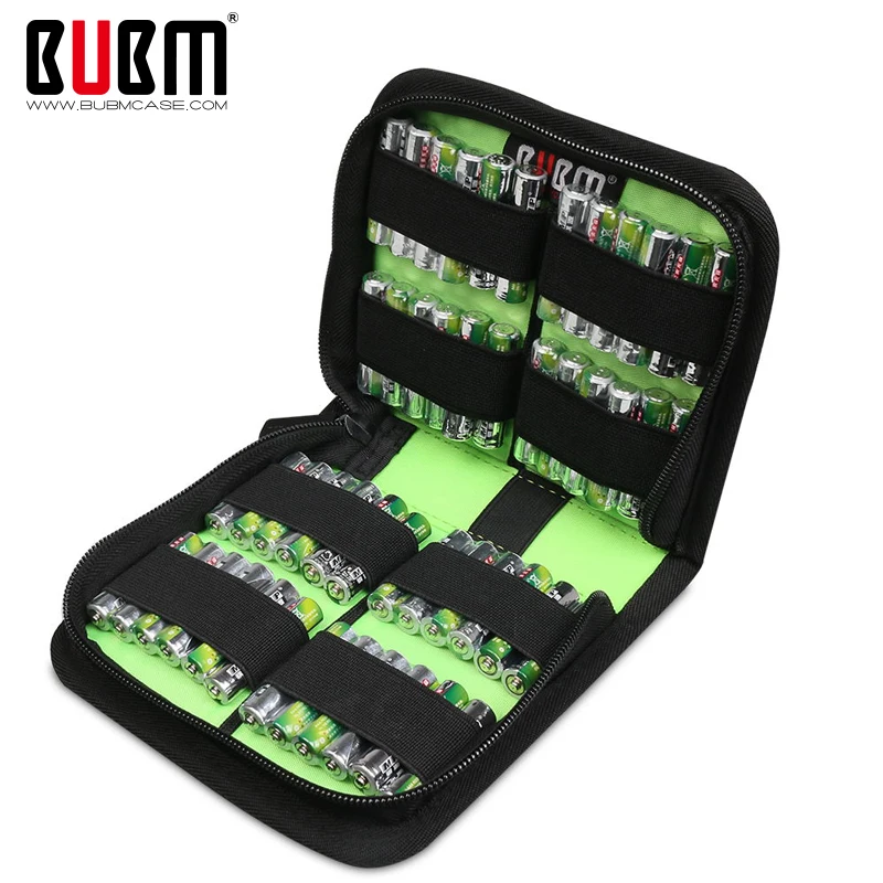BUBM сумка для аккумуляторной батареи чехол aaa 9V AA AAA N3 3A 2A квадратный