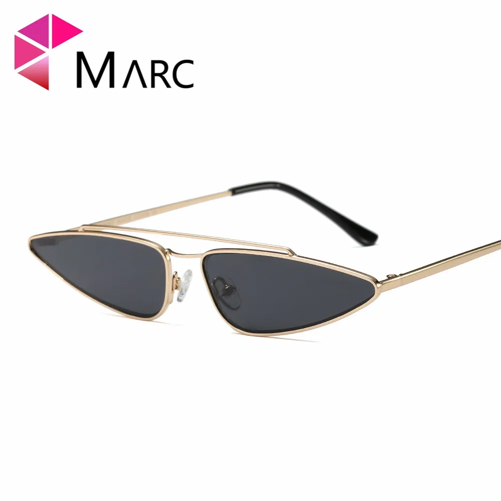 MARC UV400 2018 Новая Мужская и Женская Солнцезащитные очки модельер смолы черного