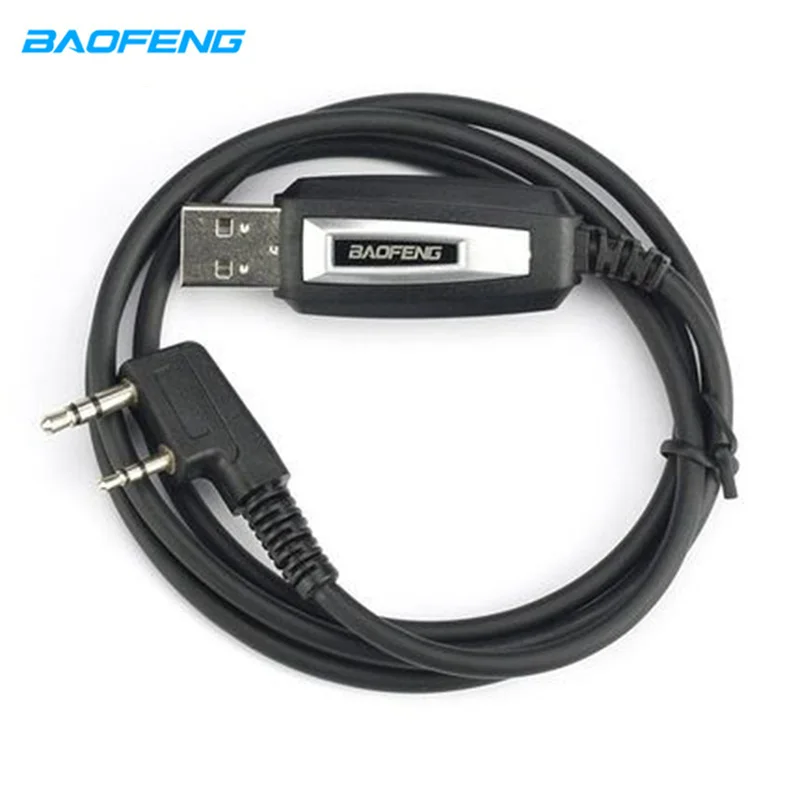 

Оригинальный USB-кабель для программирования Baofeng с драйвером, для флэш-дисков, флэш-магнитола, двухсторонняя радиостанция UV5R