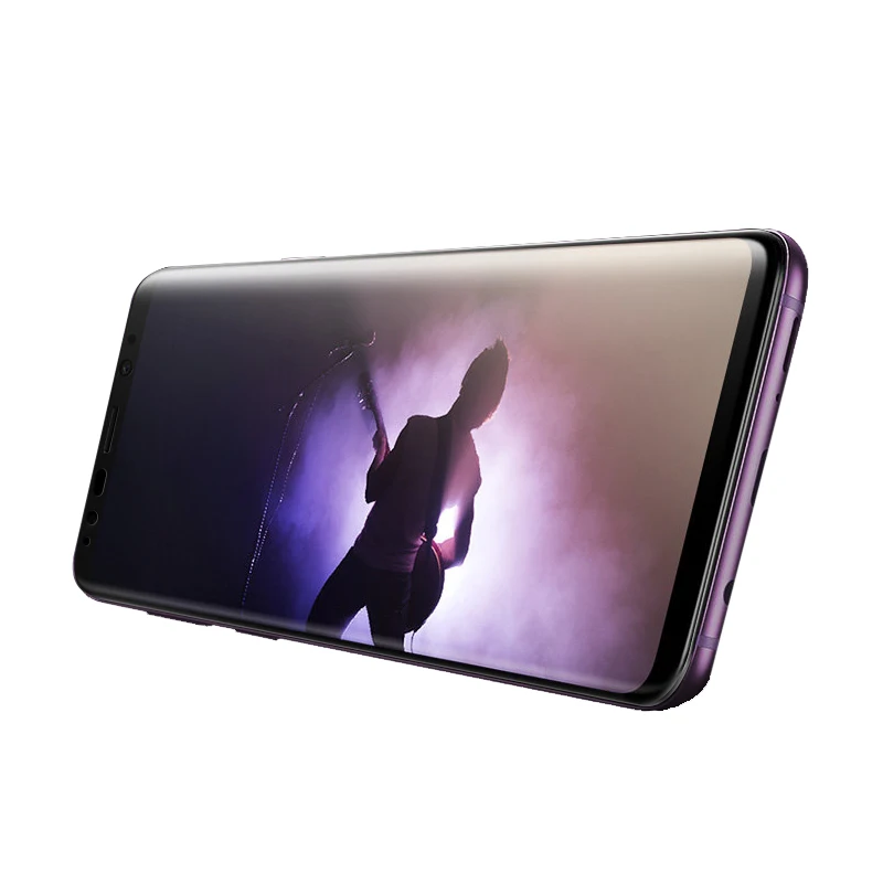 For Samsung Galaxy S9 Plus Full Cover Tempered Glass 9H 3D Curved Screen Protector Covering Protective Film On S 9 S9Plus | Мобильные