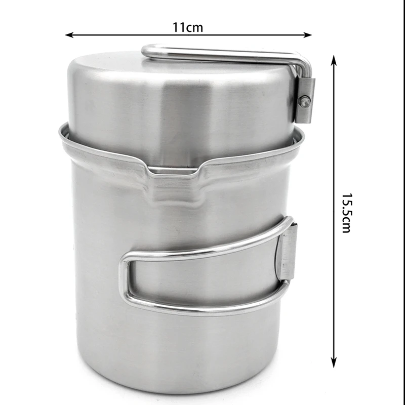 Портативная горелка для кемпинга кастрюля приготовления пищи горшок улицы