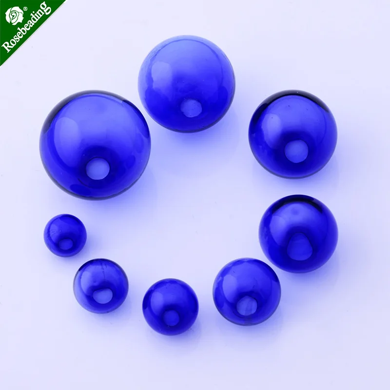 

8 pcs ball Shape Colorful Clear glass for jewelry Pendant wishing Bottles