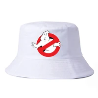 ghostbusters movie 100cotton cap men wemen bucket hats funny harajuku ghost busters fisherman panama hat
