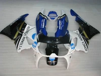 l36 blue black white abs plastic fairing kit for cbr900rr 893 year 95 96 97 cbr893rr 1995 1996 1997 motorcycle covers