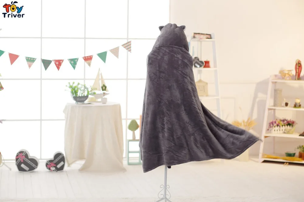 Плюшевая накидка с собакой корги ленивое одеяло ткань для косплея Карнавальная