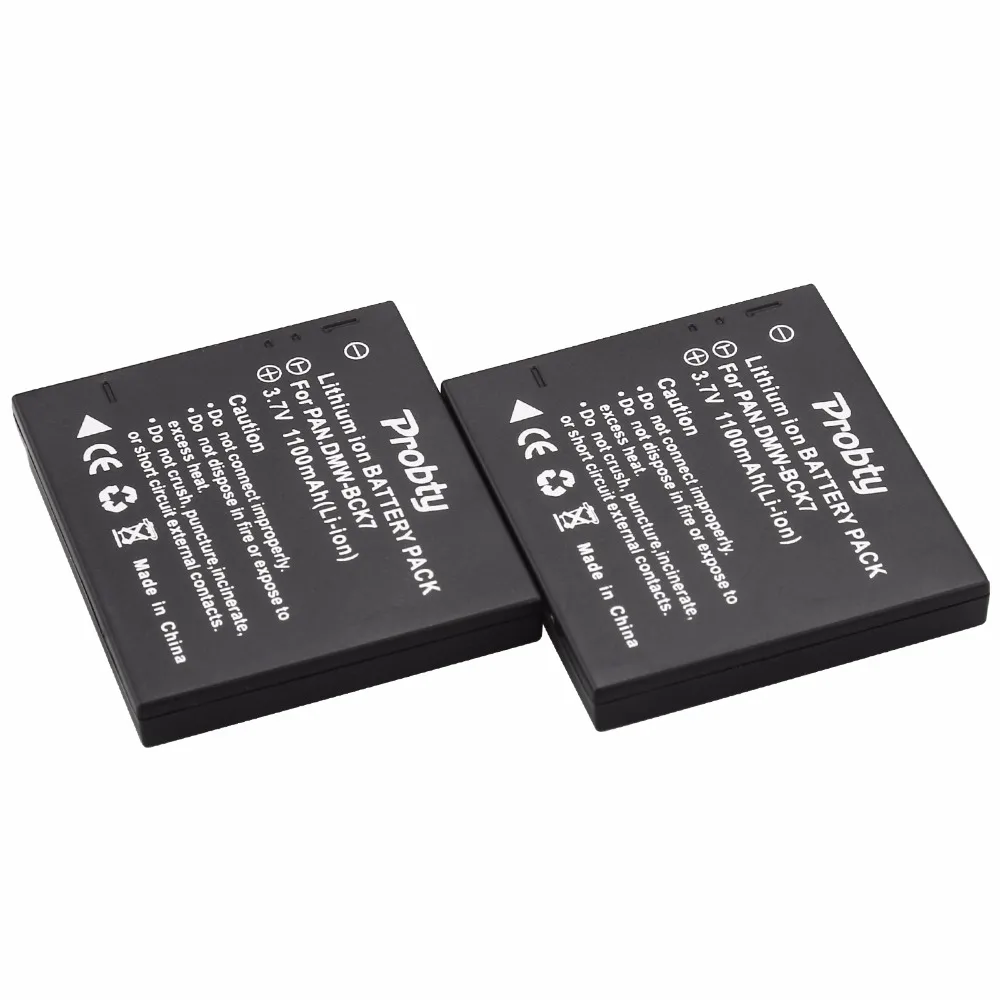 

Probty DMW-BCK7 DMW BCK7 Battery for Panasonic DMC-S1A DMC-S1K DMC-S1N DMC-S1P DMC-S1S DMC-S3 DMC-S3A DMC-S3K DMC-TS30 Camera