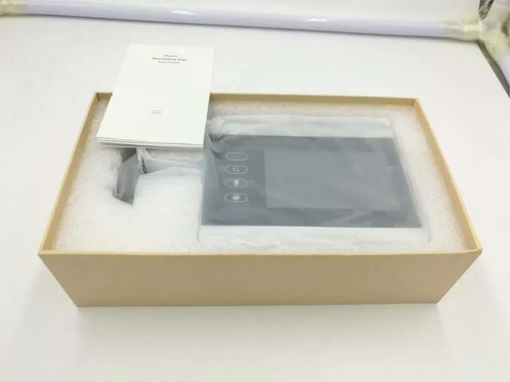 Ihome5 WiFi беспроводной цифровой глазок дверной глазок " передняя дверь глазок камера Wifi дверной звонок с домофон или сфотографировать