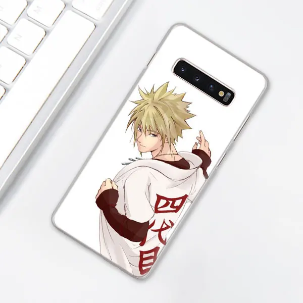 012 Аниме Наруто минималистичный чехол для телефона samsung Galaxy S10e S10 Plus S7 S8 S9 Plus Note 8 9 M10 M20 M30 жесткий чехол Coque - Цвет: 012