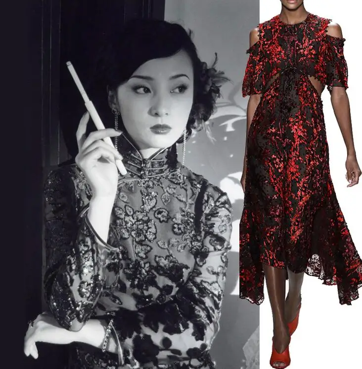 Красное вино сексуальные химические волокна шерсти хлопковая ткань текстиль