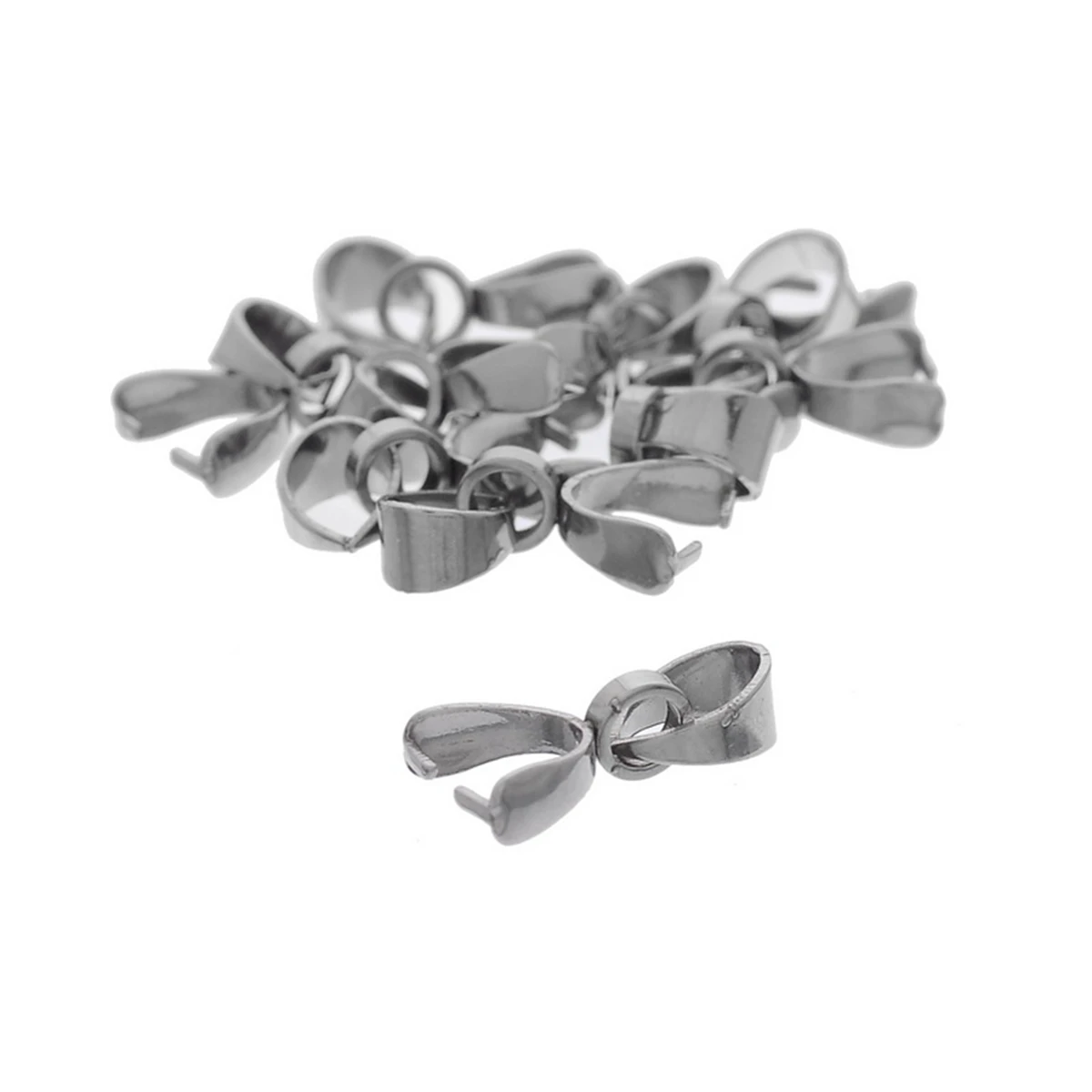 Зажим для шариков 4 шт. зажим из нержавеющей стали 2 вида | Украшения и аксессуары