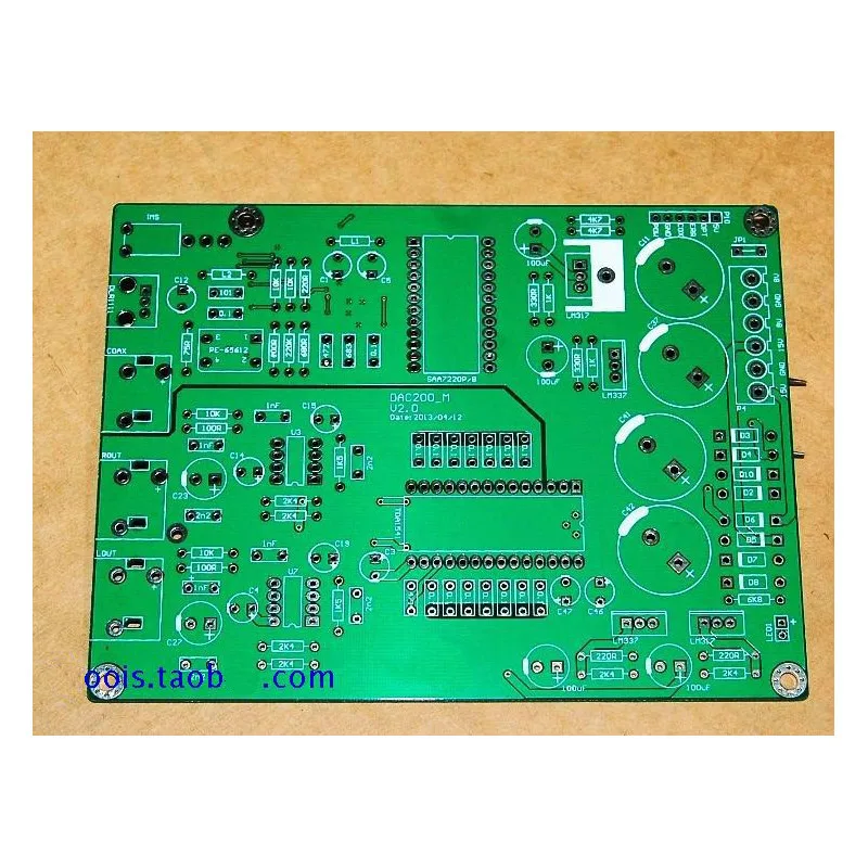 Aiyima новый дизайн TDA1541 ЦАП декодирования доска DIY Бард PCB|dac decoder|tda1541 dacdac decoder board |