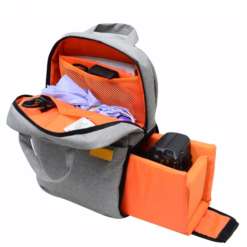 Waterproof DSLR Camera Backpacks Digital Bags Multifunctional Shoulder Video Bag for Nikon Canon Sony Fujifilm | Электроника