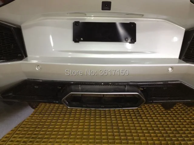 

Designed For Aventador LP700 Of The OEM Style Carbon Fiber Rear Lip Diffuser Splitter