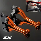 Рычаги сцепления 65SX85SX105SX125SX144SX150SX CNC для мотоцикла, внедорожника, мотокросса, поворотные рычаги тормоза 6585105125144150 SX