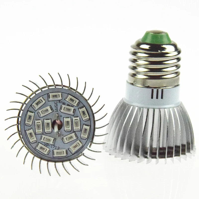 AIFENG E27 свет для выращивания 8 Вт SMD 5730 красный синий полный спектр овощей цветов