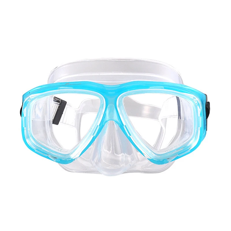 

C308 противотуманные и износостойкие Закаленные стекла для дайвинга зеркальные силиконовые очки для подводного плавания для взрослых мужчин и женщин разные цвета