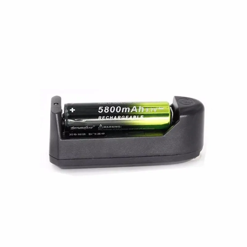 Перезаряжаемая литий ионная батарея 5800mAh 18650 3 7 V и двойное умное зарядное