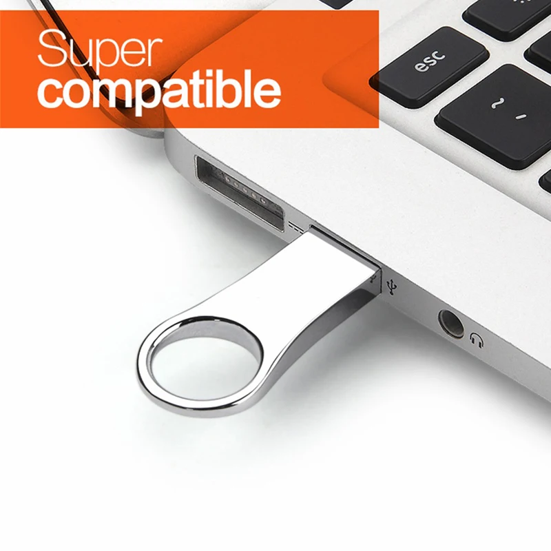 USB-флеш-накопитель в металлическом корпусе 32-64 Гб