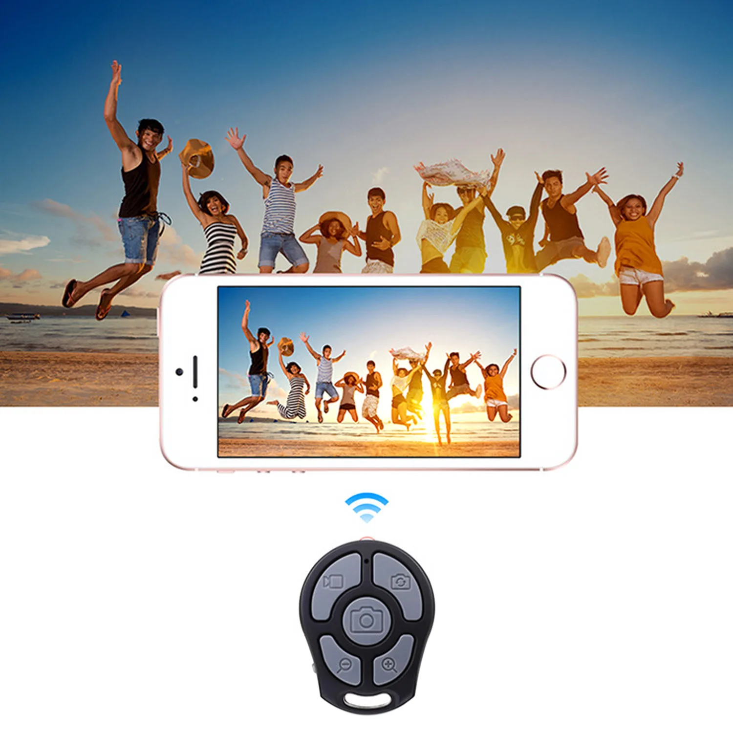 Gosear Bluetooth селфи палка Управление и возможностью регулирования интенсивности
