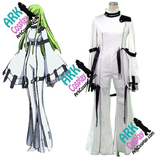 Женский белый костюм для косплея код Geass CC|code geass cosplay costume|cosplay costumecode cc |