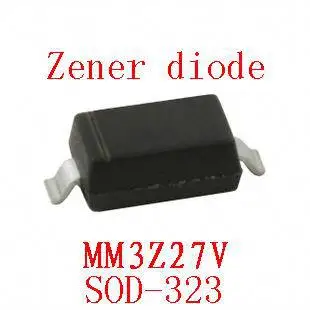 0805 smd Диод Зенера sod-323 мм 3z27v 100 шт. | Электронные компоненты и принадлежности