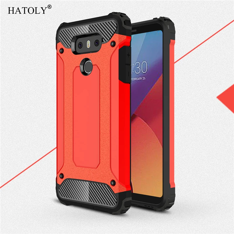 Чехол HATOLY для LG G6 сверхпрочный чехол тонкая Прочная резиновая прочная крышка