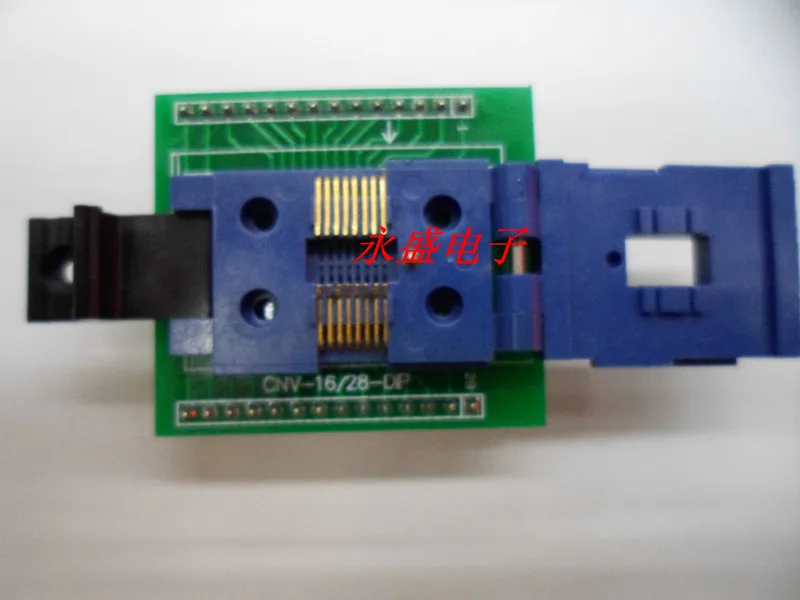 Бесплатная доставка новая программируемая розетка SOIC16 /SO16 держатель с диаметром