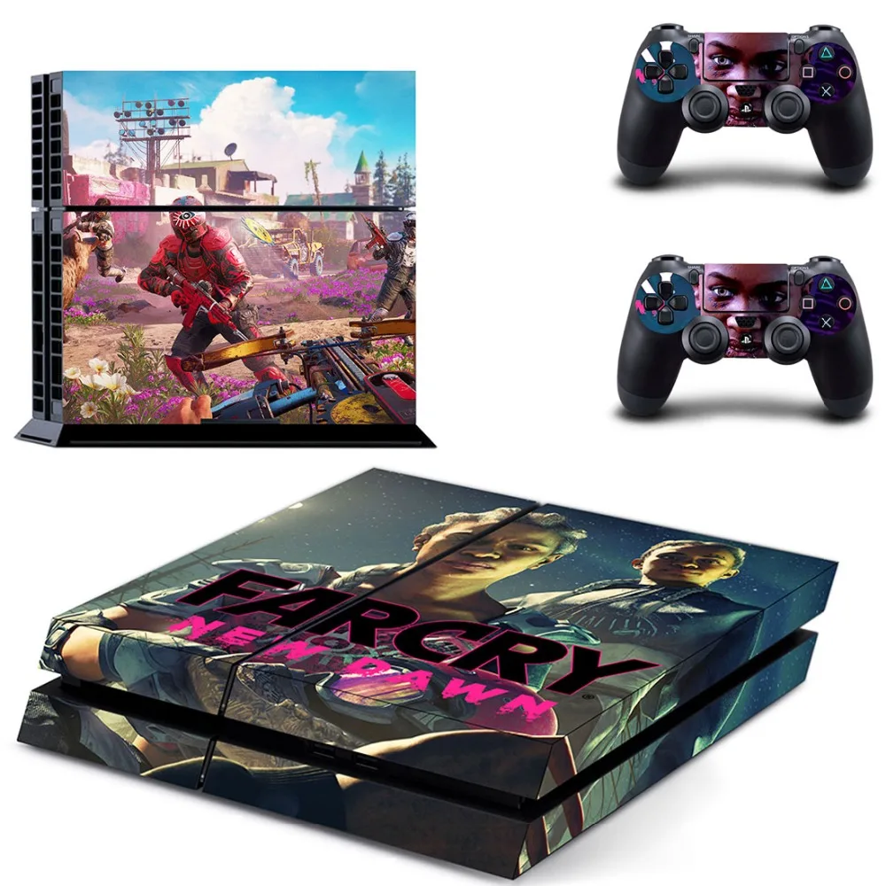 Farcry Far Cry новый рассвет PS4 переводная картинка наклейка для Sony PlayStation 4 консоли и 2