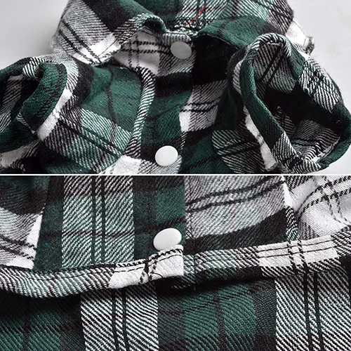 Новинка 2016 милая клетчатая рубашка для собаки и щенка футболка верхняя одежда