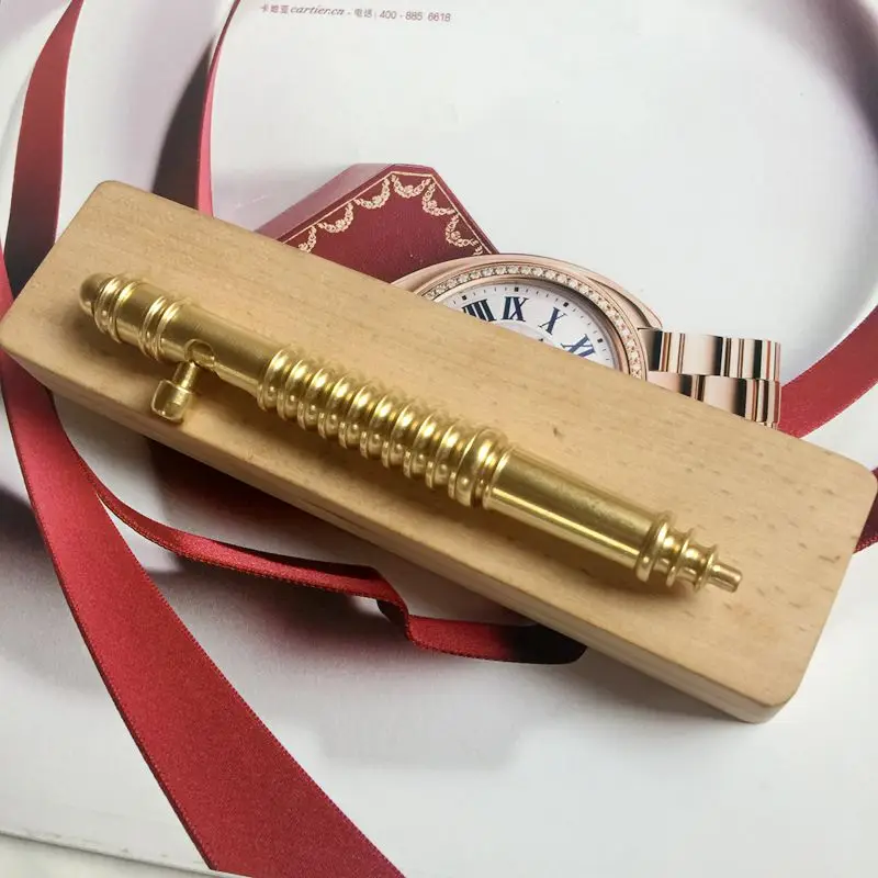 Новинка ручной работы латунная гелевая ручка M351 ручка подарок на Рождество День рождения ручка
