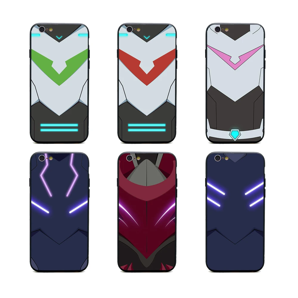 Keith Voltron Легендарный Защитник телефонные чехлы черные для iPhone X 6 6s 7 8 plus 5 5S se Apple