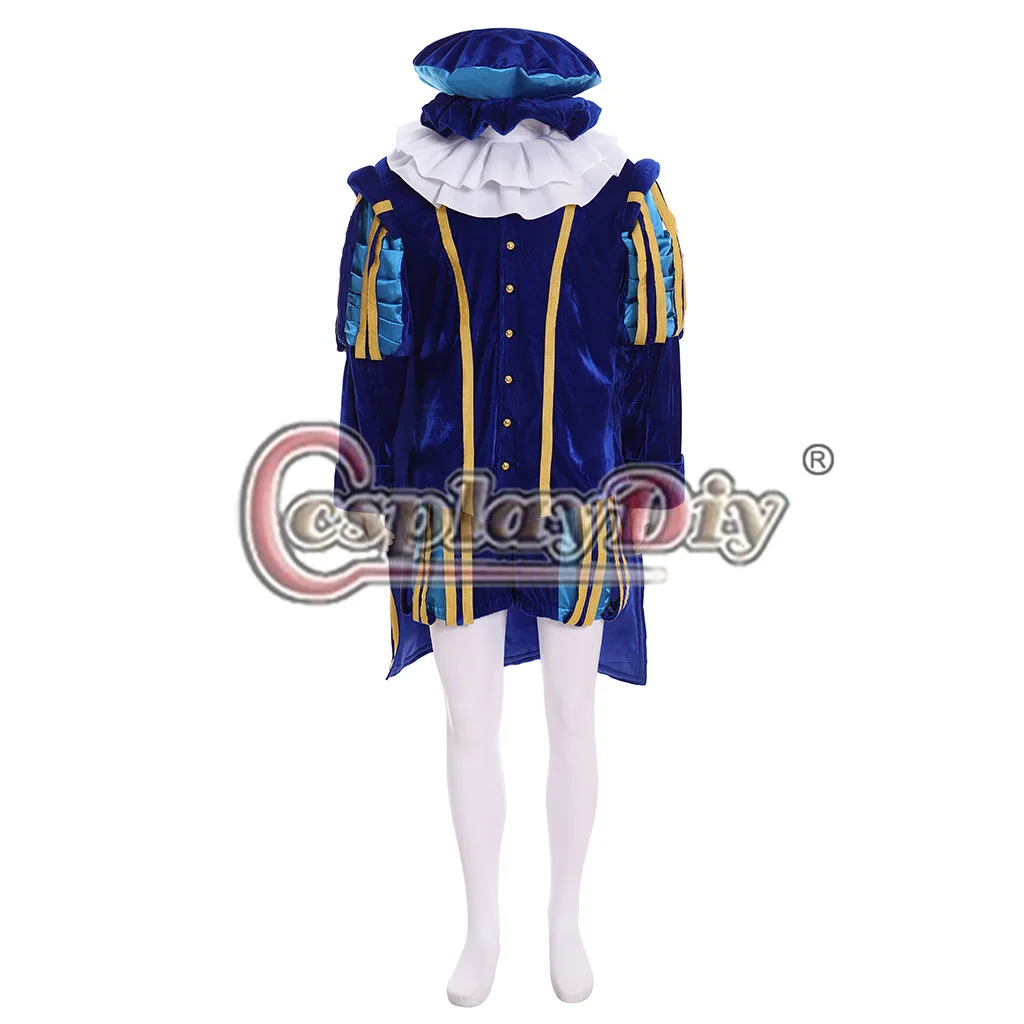 Мужской костюм для косплея сделанный на заказ средневековый Дор элизабетан