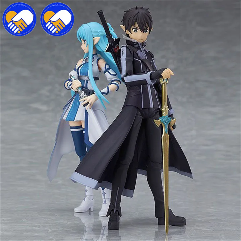 15 см аниме меч искусство онлайн Figma Кирито Асуна фигурка ПВХ фигурка Коллекция Модель Детская игрушка много выбор лучшие подарки