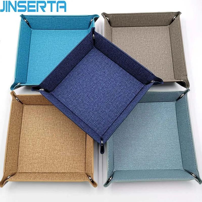 Складной поднос JINSERTA из искусственной кожи откидной для костей креативный