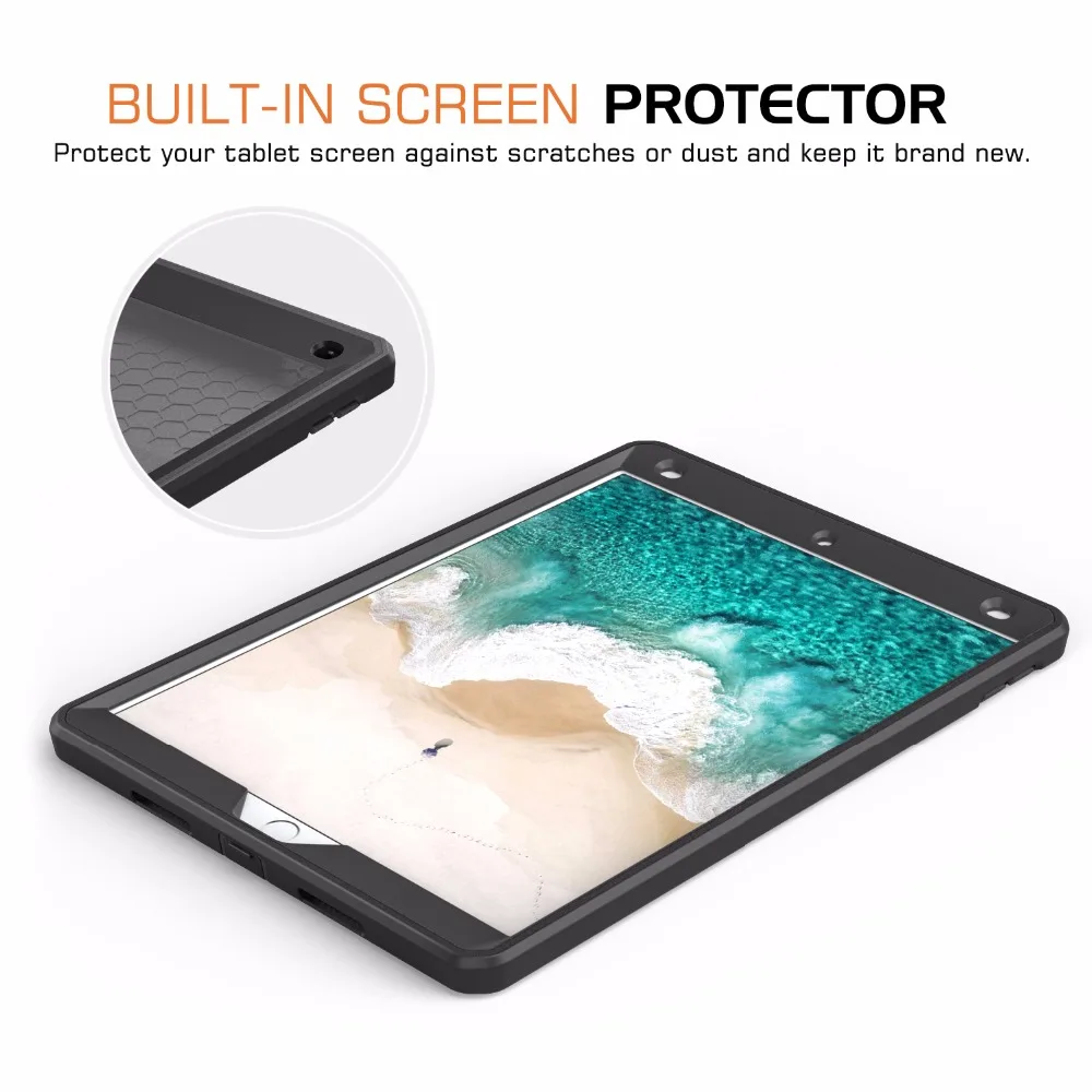 Чехол MoKo для ipad Pro 10 5 [Heavy Duty] ударопрочный Прочный Гибридный чехол с полным
