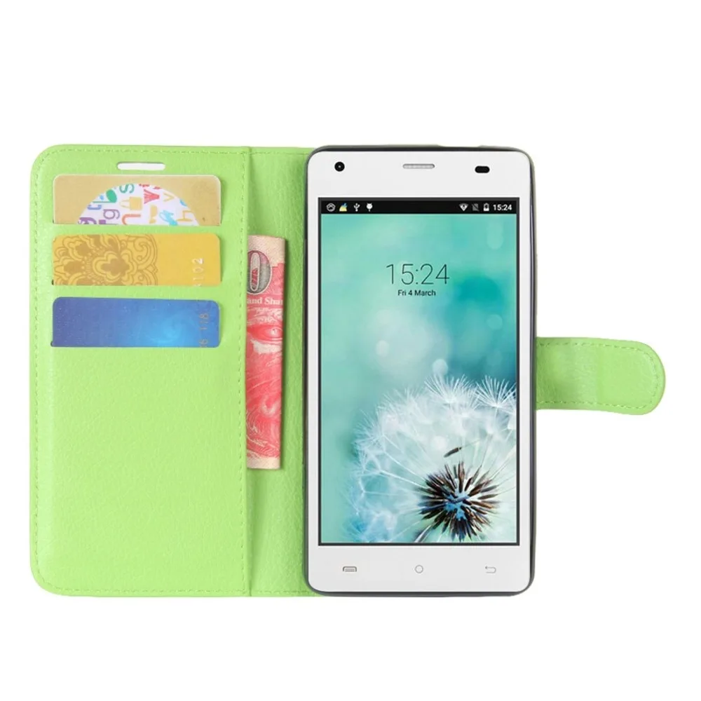 Чехол для телефона Cubot Echo lichi Горизонтальный кожаный чехол-книжка с отделением