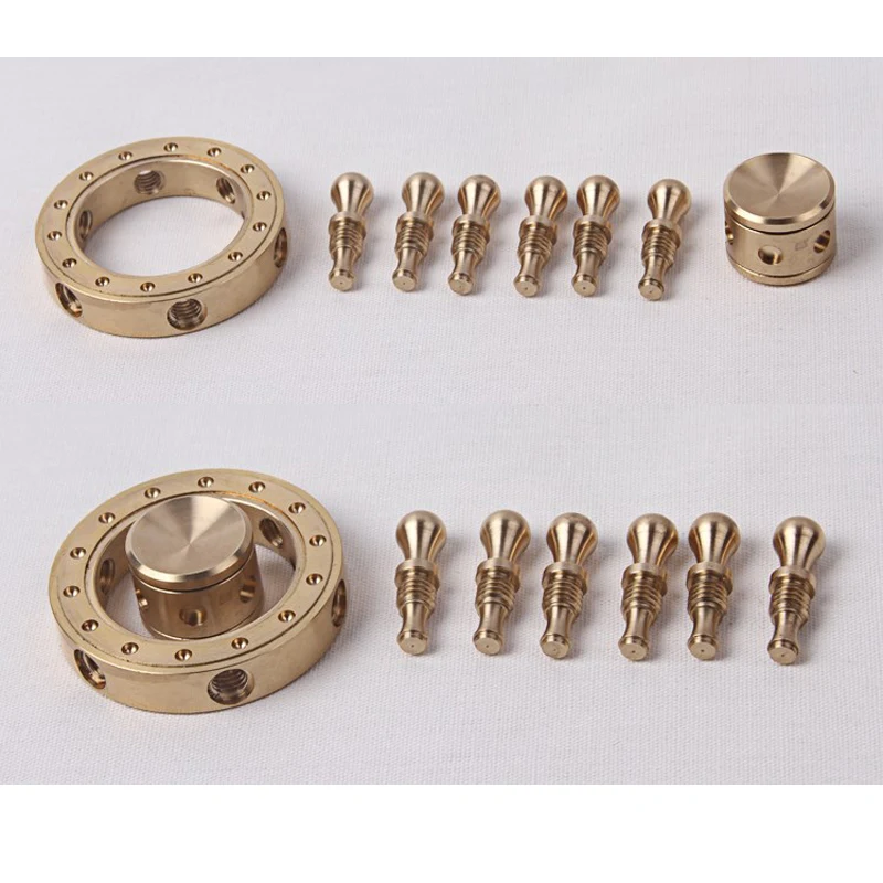 Marine Steering Wheel Brass Hand Finger Spinner Spinning Top Novelty Gryo Toys | Игрушки и хобби