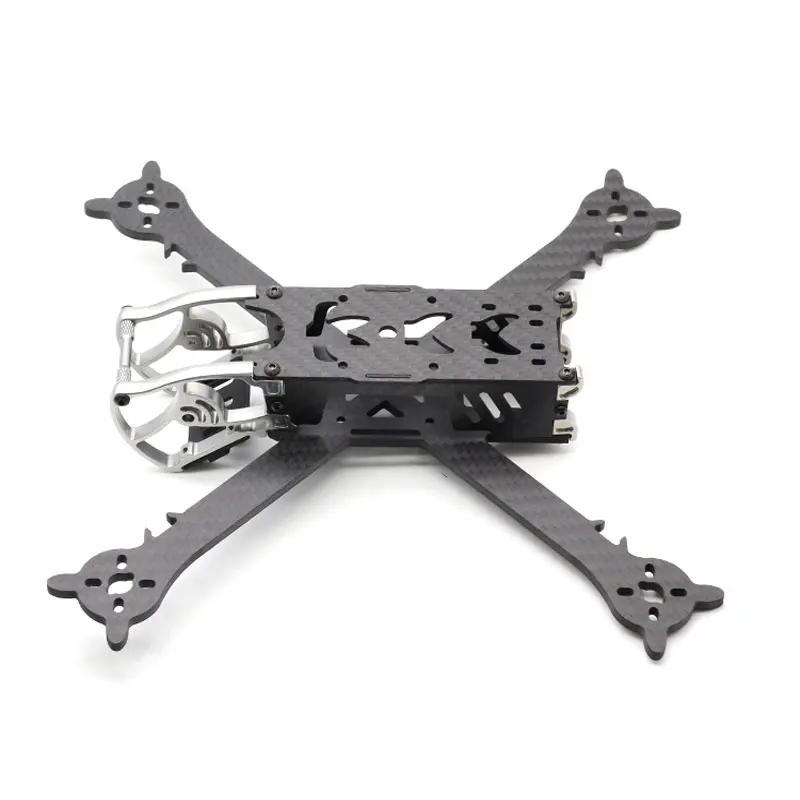 Rc самолет гонки Мини углеродного волокна Quadcopter Drone FPV части кадра HSKRC-SZ245 245 мм |