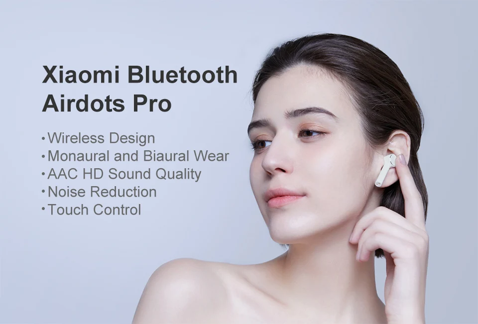 Xiaomi Airdots Pro TWS наушники Bluetooth беспроводная гарнитура стерео ANC переключатель ENC автоматическая пауза кран управление наушники