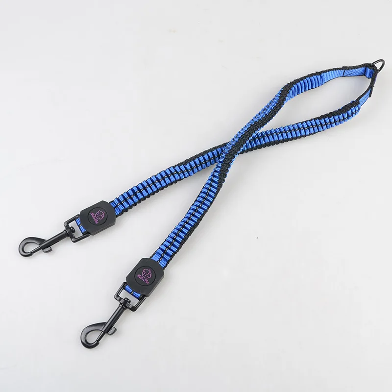 Retractable Double Dog Leash reflective Two Dogs leash rope Tangle Couple safe belt For Walking &amp Training | Дом и сад