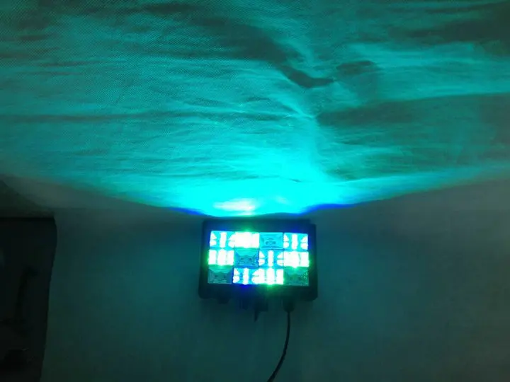 

15W RGB Color Effect High Brightness LED Mini Strobe Light for Home Room Disco Party Bar Sound Light