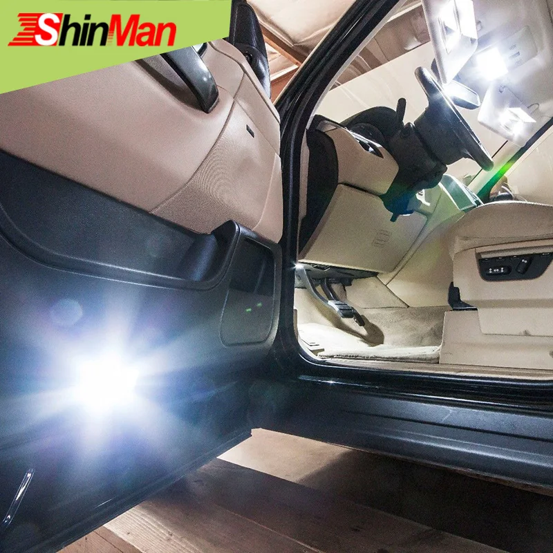 

ShinMan 13x LED CAR Light Car LED Interior Car lighting For Land Rover Freelander LED Interior Light kit 1996-2005 Car interior