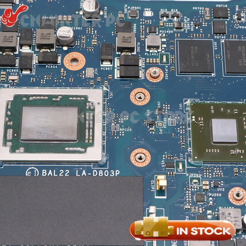 NOKOTION For DELL INSPIRON 5565 laptop motherboard CN-0R1WJH 0R1WJH R1WJH BAL22 LA-D803P A10-9600P CPU Radeon R8 M445 | Компьютеры и